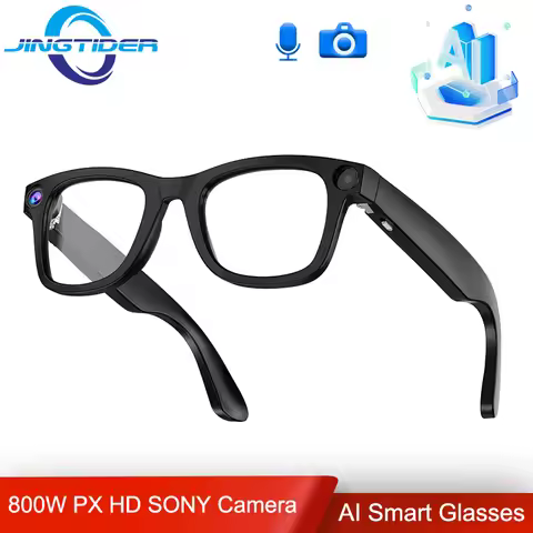 G300 AI Smart Camera Glasses 8MP HD Camera 1080p 30fps Smart Video Glasses AI Real Time Translation 