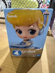 迪士尼 QPOSKET 灰姑娘 仙度瑞拉 玩具公仔 公主系列 公仔 擺飾 全新 現貨 售價290