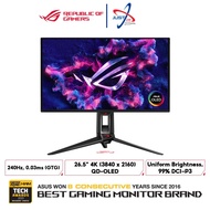 ASUS ROG SWIFT PG27UCDM 26.5" QD-OLED MONITOR ( 26.5" OLED 4K UHD / 0.03MS / 240HZ / G-SYNC COMPATIB