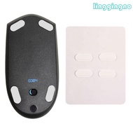 RR 1Set for G304 G305 Glass Mouse Skates Mouse Curved Edges Feet Sticker Pa