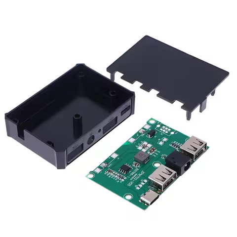 【5V-20V To 5V 3A Dual USB Charger Regulator For Solar Panel Power Bank Dual USB Charge Voltage Contr