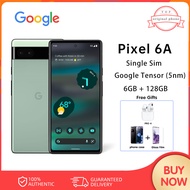 Google Pixel 6A Unlocked US Version Single Sim + eSIM 5G Mobile Phone Google Tensor (5nm) 4410 mAh 6GB + 128GB NFC Original
