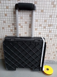 黑色摺疊式拉桿購物車Black foldable shopping trolley