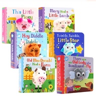 Fun Playing and Engaging Finger Puppet Board Book Collection for Newborn and Toddlers