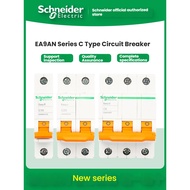 Schneider Electric EA9AN 1P2P3P4P 6/10/16/20/32/40/63A C Type Small Circuit Breaker