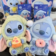 2025 Stitch Blind Box Eat Some Thing Before Sleep Series Vinyl Doll Bag Pendant 史迪奇明盒
