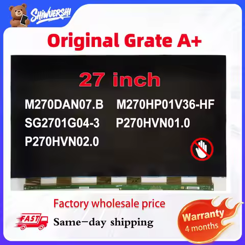 Original New A+ 27'' Only Lcd Glass Screen M270DAN07.B M270HP01V36-HF SG2701G04-3 P270HVN01.0 P270HV