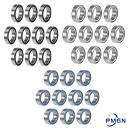 10 Chiếc 6700ZZ 6700 2RS Vòng Bi Rãnh Sâu Thu Nhỏ Chất Lượng Cao 10X15X4 Mm Cao Su Kín ABEC-5 Chính