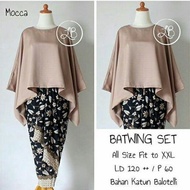Beautiful Kebaya | JUMBO KEBAYA SET BATWING KALONG KEBAYA/ KUTUBARU/ ALL SIZES LD 130 MODERN AKAD/ K