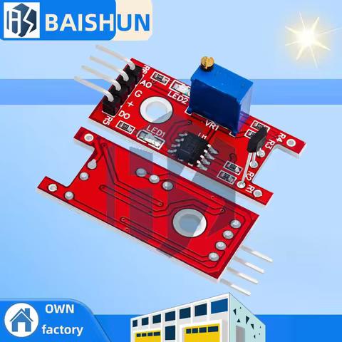 Smart Electronics 4pin KY-024 Linear Magnetic Hall Switches Speed Counting Sensor Module diy Starter