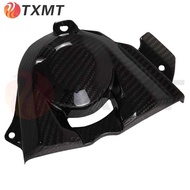 Suitable for Motorcycle Kawasaki Kawasaki H2 H2R Modified Carbon Fiber Engine Side Cover 2015