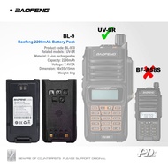 BaoFeng UV-9R 2200mAh Original Battery Pack Bateri Walkie-talkie Battery