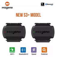 ($100x1,$190x2)100%NEW 新款 無線 MAGENE 邁金 GEMINI 210 S3+ 速度& 踏頻 ANT+ & BLUETOOTH SPEED & CADENCE SENSOR