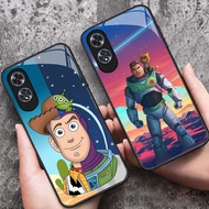YS-41 Buzz Lightyear HD Glass Casing for OPPO A60 A38 A79 A98 A78 A18 A58 Reno 8T 11 11F