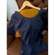 XYMIX SPORT YOGA INPAD WIDE NECK