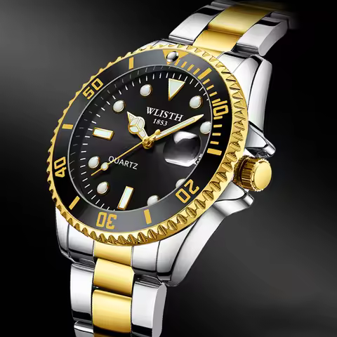 Man Luxury Business Man Watch Casual Business Quartz Watches Stainless Steel Quartz Men Luxury Watch