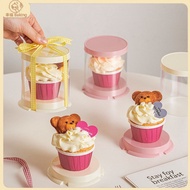 [Happiness ] Cup Cake Box Muffin Cup Cake Packaging Small Cake Packaging Box Dessert Box Dessert Pac
