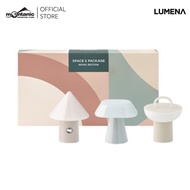 Lumena Space S Mood LED Light Gift Set Minimalist Mono Lamp Night Light