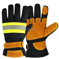 Firefighter Gloves Factory Sale Fireman Fire Proof Firefighting Rescue Fire Fighting Suit NOMEX
