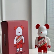 Bearbrick Violent Bear Kweichow Moutai 400% Bearbrick Tide Play Garage Kits Ornaments Internet-Famous Gift 28cm# Kids OHF1