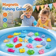 Kids Educational Fishing Toy Set Magnetic Dive Game For Boys Girls Bath Pool Play Q1R1