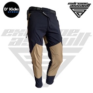 D Kicks Avenue Extreme Assault Core 3 Black/Khaki MTB Long Pants