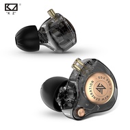 KZ EDX Pro 2 Headphone 10mm Super Linear Dynamic Driver HiFi Audio Earphone DJ Monitor IEM Noise Red