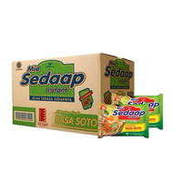 MIE GORENG 1 DUS SEDAAP MIE INSTAN GORENG KUAH DUS ISI 40 PCS