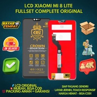LCD TOUCHSCREEN XIAOMI MI 8 LITE Can Be Ready to Install Yourself Original & Safe Packing