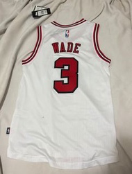 Dwyane Wade Bulls White Jersey (Swingman)