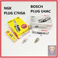 NGK SPARK PLUG BM6A / BOSCH WS8E (W20M-US) FOR MESIN RUMPUT BRUSH CUTTER MACHINE CHAIN SAW KNAPSACK SPRAYER HAND BLOWER