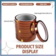 [hotkeystore.] Adhesive Tape Tape 10mmx 33M/Roll Metal Traceless 3D Printing Board Protection Insula