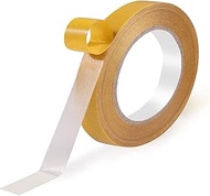 LIWUTE Double-Sided Fabric Tape Heavy Duty，Durable Duct Cloth Tape,Easy to Remove Without Residue,Su