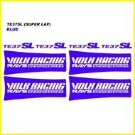 ◆ ♆ ☈ Volk Racing Rays Engineering TE 37 Super Lap SL Mags Decals Rim Stickers