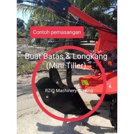 ‼️RZiQ‼️ Set Mata Batas & Longkang Pasang Mesin Bajak Tanah Tiller (Mini Tiller Beeds Ridger Furrow 