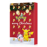 Pokemon Christmas Advent Calendar Box Pokemon 24 Pieces of Pokemon Countdown Calendar Box
