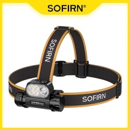 SOFIRN HS22 Headlamp 2500lm 18650 4000mAh Flashlight 2700-6000K Stepless Color Temperature Adjustmen