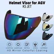 【2025NEW】Motocycles Helmet Visor for AGV K5 JET Helmet Shields Uv Protection Windshield Sunshield Ca