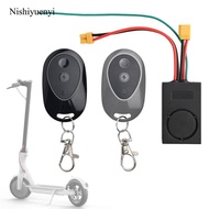 Nishiyuenyi Electric Scooter Alarm XT60 Interface Safe Compact Bike Alarm Security Alarm Device, 115