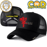 Fashion Cod HIBIKI Trucker Hat - HIBIKI Logo Distro Hat - Premium HIBIKI Hat - Adult Men's Hat - Original Original Men's Hat - Cool Men's Net Hat Distro - Other