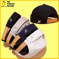GEC X Logo Adult Unisex Unstructured Melon Cap Docker Hat Miki Cap Fashion Cap