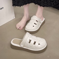 3cm sole slippers made of waterproof plastic, available in 2 colors, easy to walk in, 2 styles-333