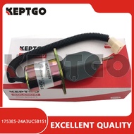 1753ES-24A3UC5B1S1 24V Fuel Stop Solenoid SA-3840-T For Yanmar 4TNE98 4TNE94 4TNC88
