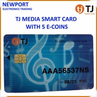 TJ>F%MEDIA$Nz'SMART-ANCARDSSWITHI5[O!E-COINS[v!(COMPATIBLE[R!WITH TKR-304P, TKR-305P,TKR-335P, TKR-
