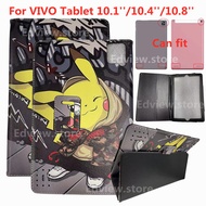 Kids cartoon leather case for VIVO Tablet PC 10.1 10.4 10.8 inches tablet case For VIVO Tablet 10.1'' 10.4'' 10.8'' casing stand cover PU Leather Case