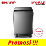 (COURIER SERVICE) SHARP ESX1521 ESX2021 15.5KG-20KG TOP LOAD WASHING MACHINE