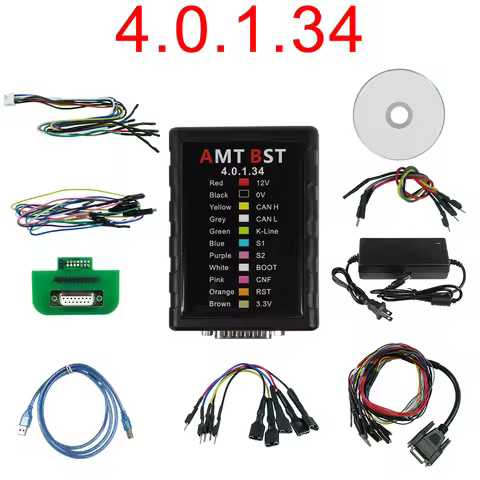 NEW AMT BST V4.0.1.34 Universal ECU Bench AMT BST Service Tool ForB enz/VAG/OPEL Support MG1 MD1 Pro