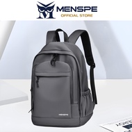 MENSPE กระเป๋าสะพายวิทยาลัยกันขโมยสำหรับผู้ชายกระเป๋าธุรกิจกระเป๋าเดินทางกันน้ำกระเป๋าสะพายไหล่แบบลำ