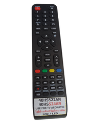 Remote TV Aconatic 40HS522AN40HS524AN รีโมท์ทีวี ใช้งานง่ายแค่ใส่ถ่านก็สามารถใช้งานได้เลย