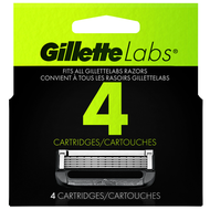 SG Local-GILLETTE Labs Razor With Exfoliating Bar / Refill 4s / Refill 8s